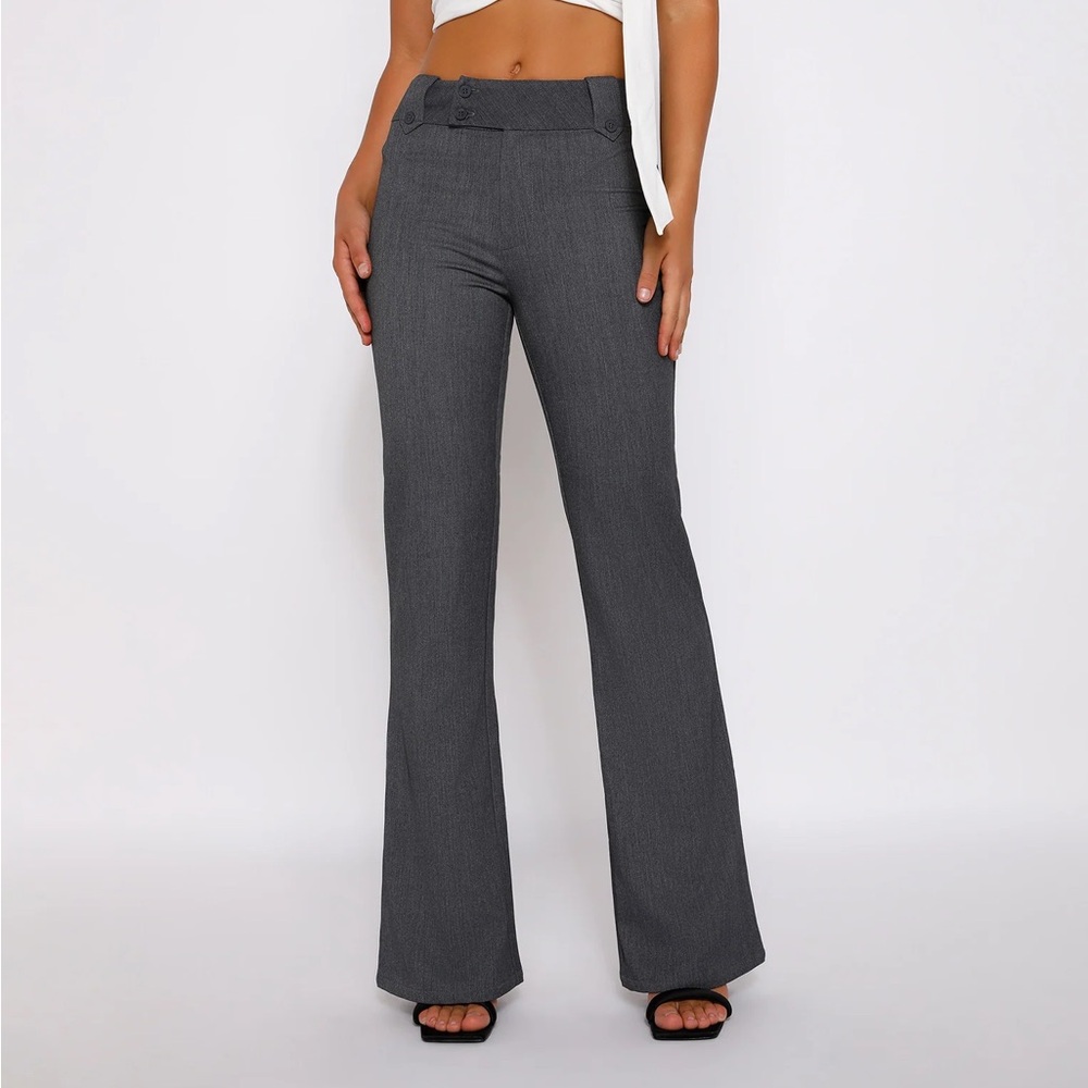 Tiger Mist Kittie High Rise Pants Grey
